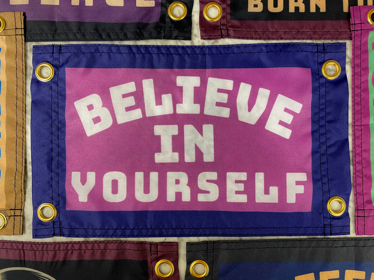 'BELIEVE IN YOURSELF' Wall Pennant