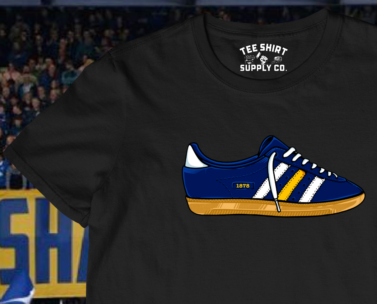 '1878 VINTAGE ADI' TEE SHIRT - BLACK