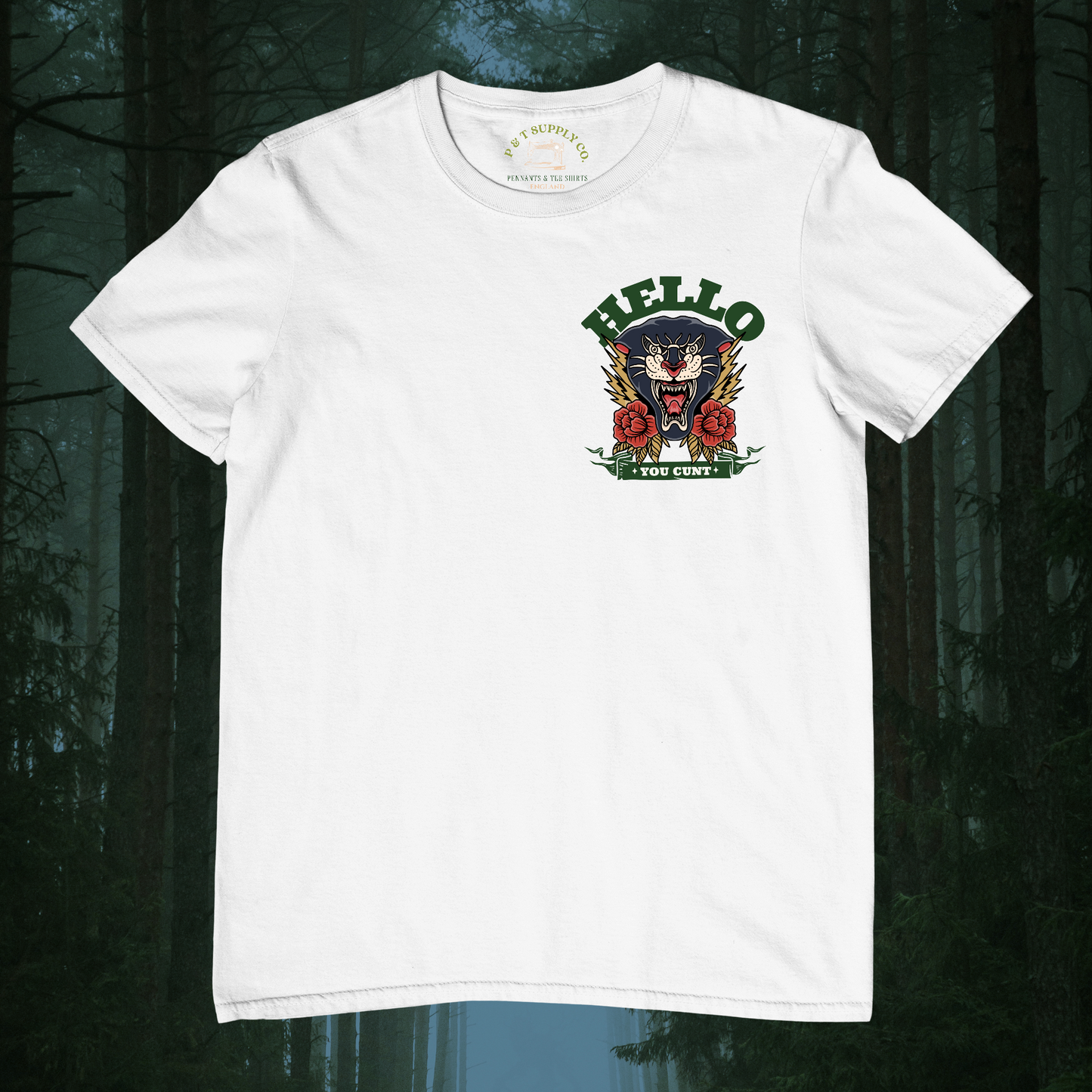 'HELLO' TATTOO TEE SHIRT