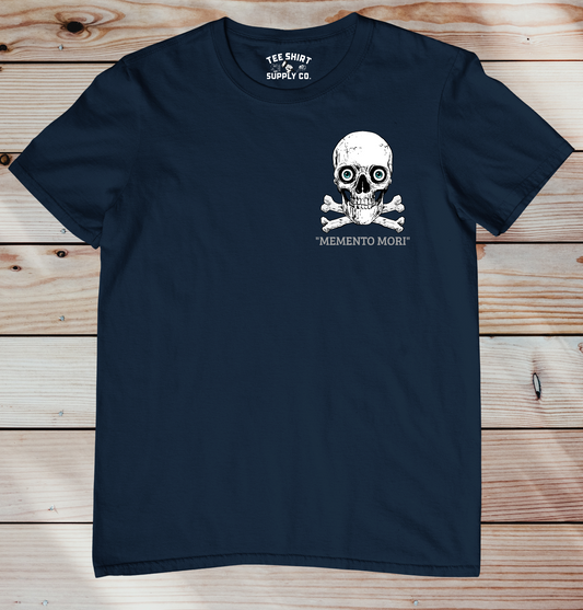 'MEMENTO MORI' SKULL TEE SHIRT