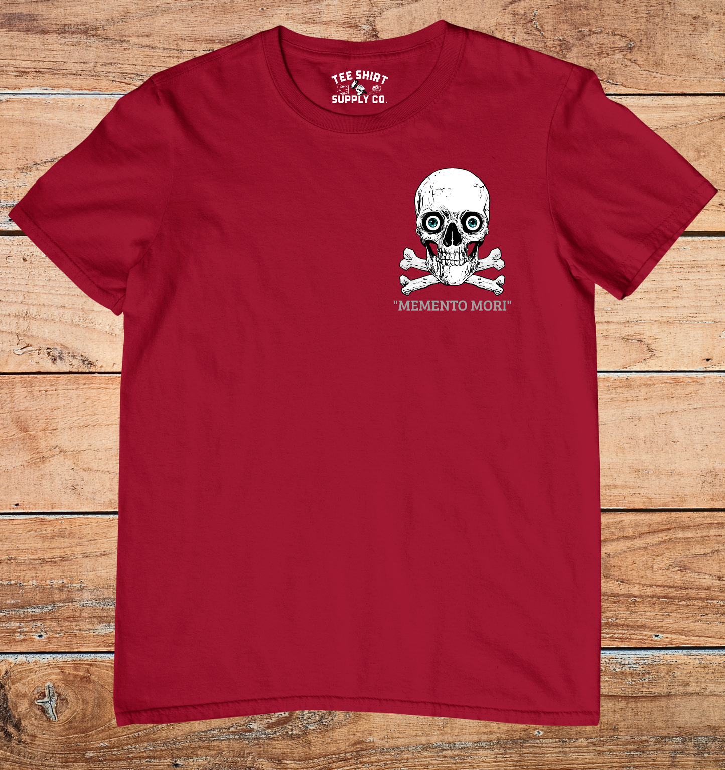 'MEMENTO MORI' SKULL TEE SHIRT