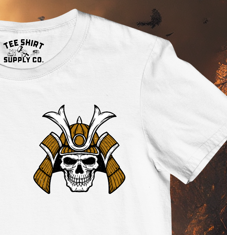 'SAMURAI SKULL' TEE SHIRT