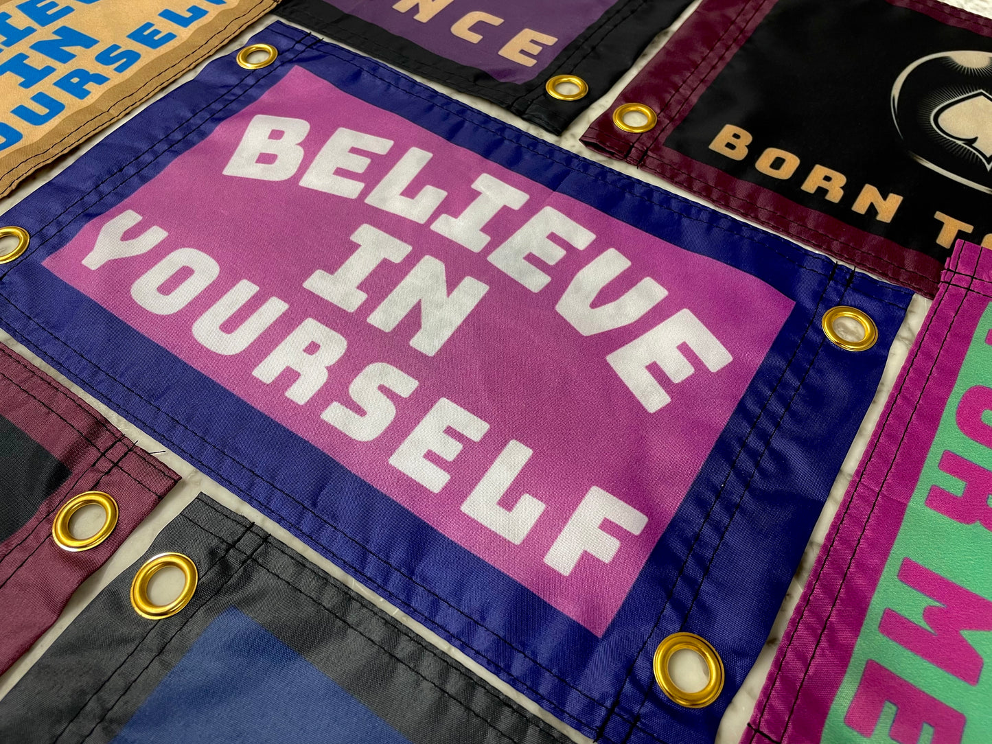 'BELIEVE IN YOURSELF' Wall Pennant