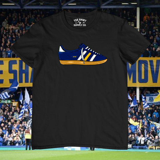 '1878 VINTAGE ADI' TEE SHIRT -  BLACK