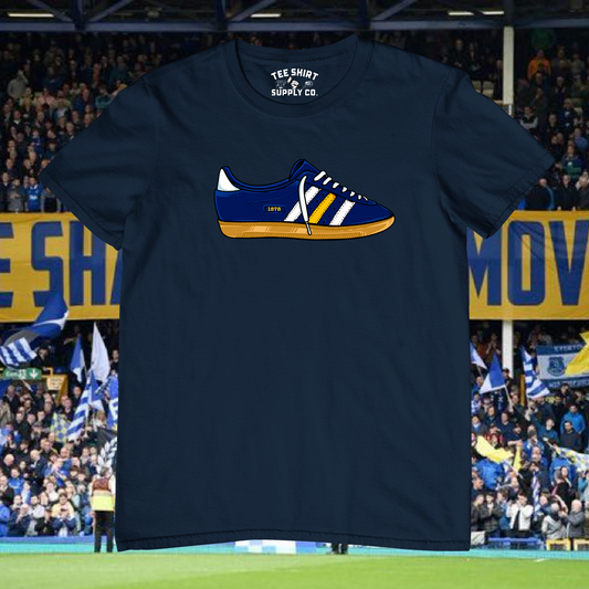 '1878 VINTAGE ADI' TEE SHIRT - NAVY BLUE