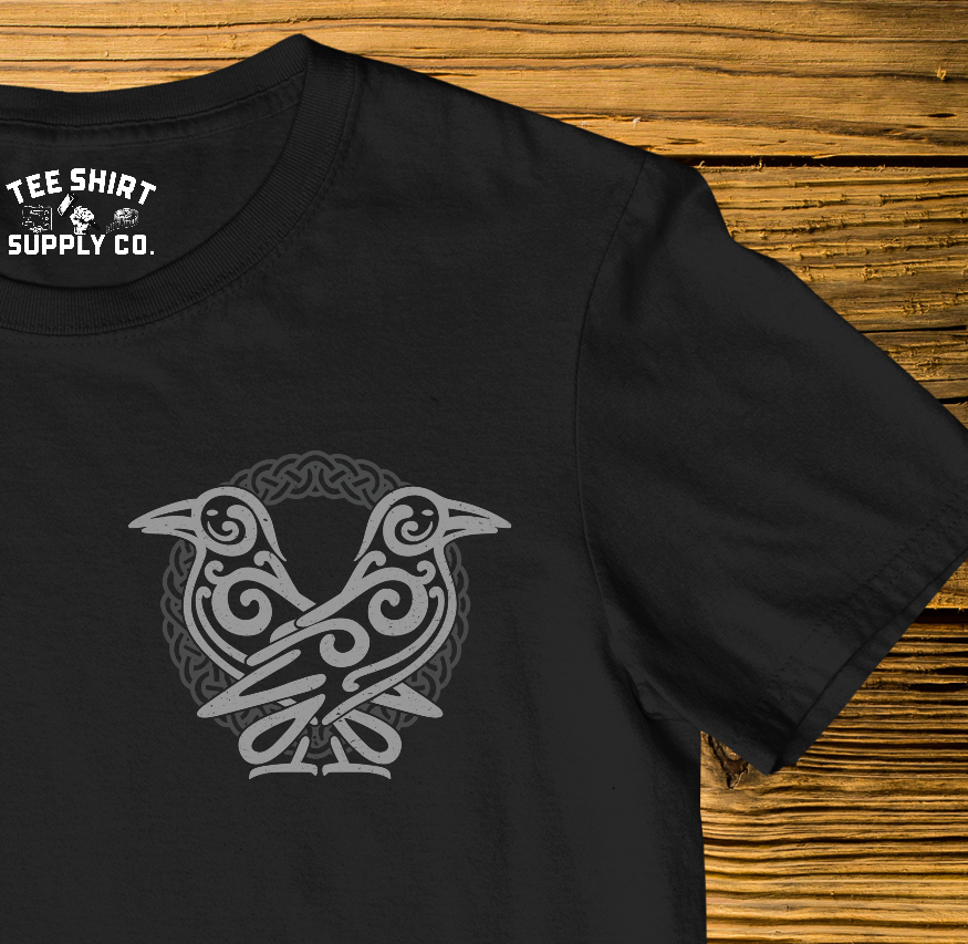 'GREY RAVEN' TEE SHIRT
