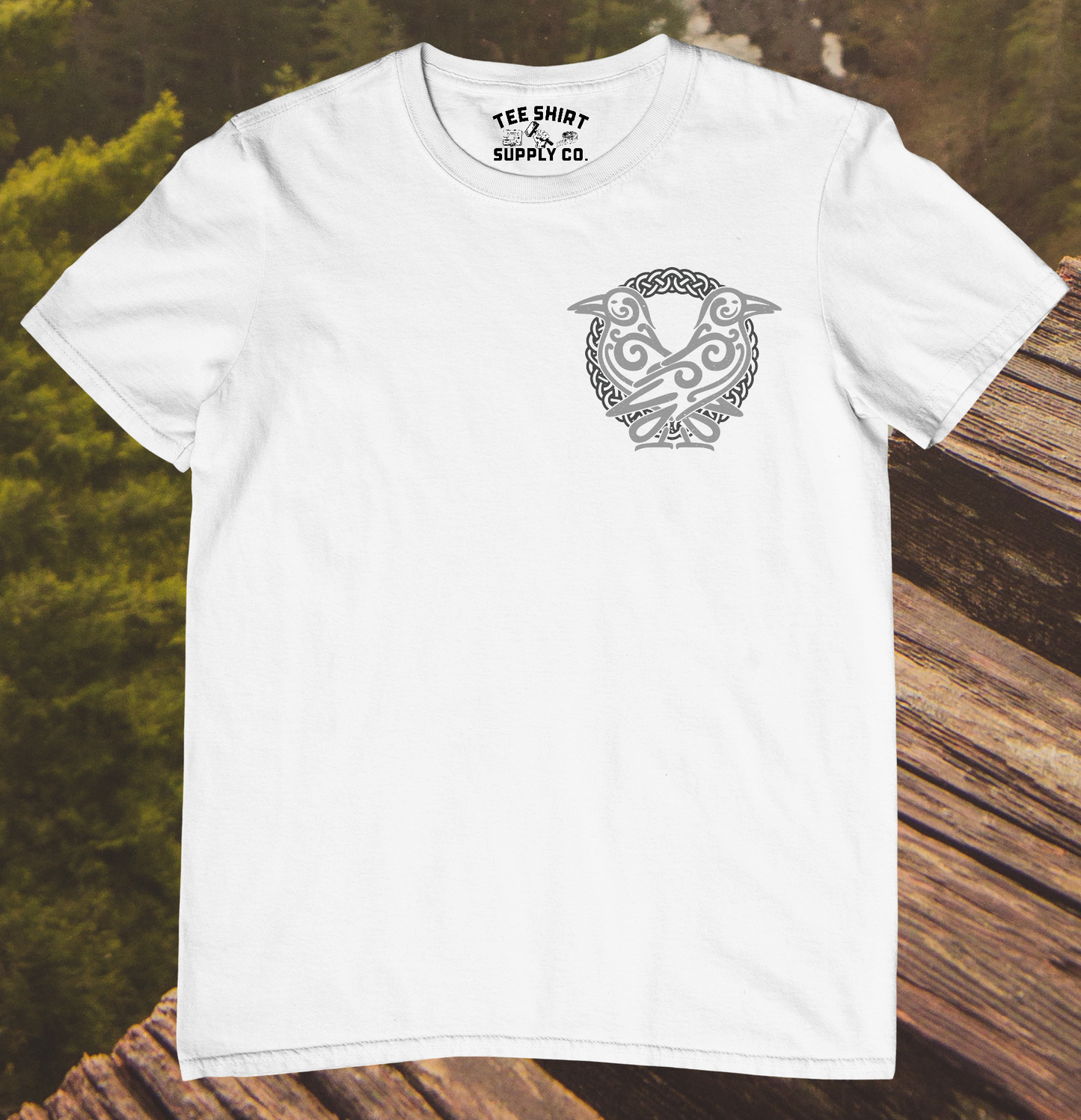 'GREY RAVEN' TEE SHIRT