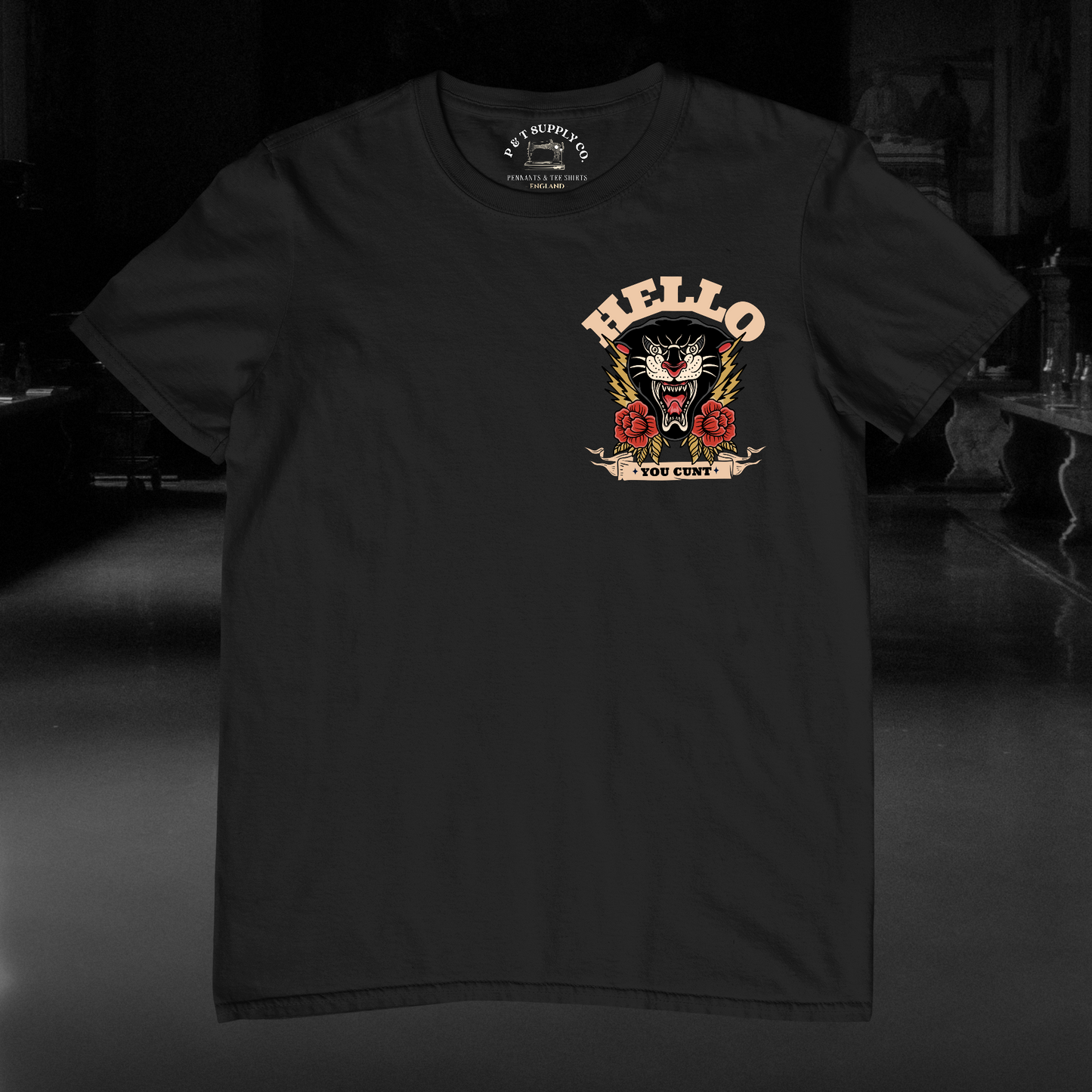 'HELLO' TATTOO TEE SHIRT