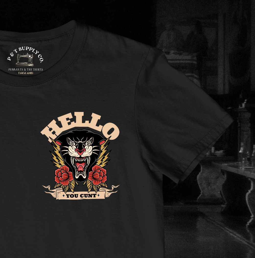 'HELLO' TATTOO TEE SHIRT