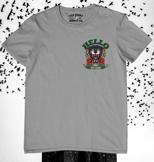 'HELLO' TATTOO TEE SHIRT