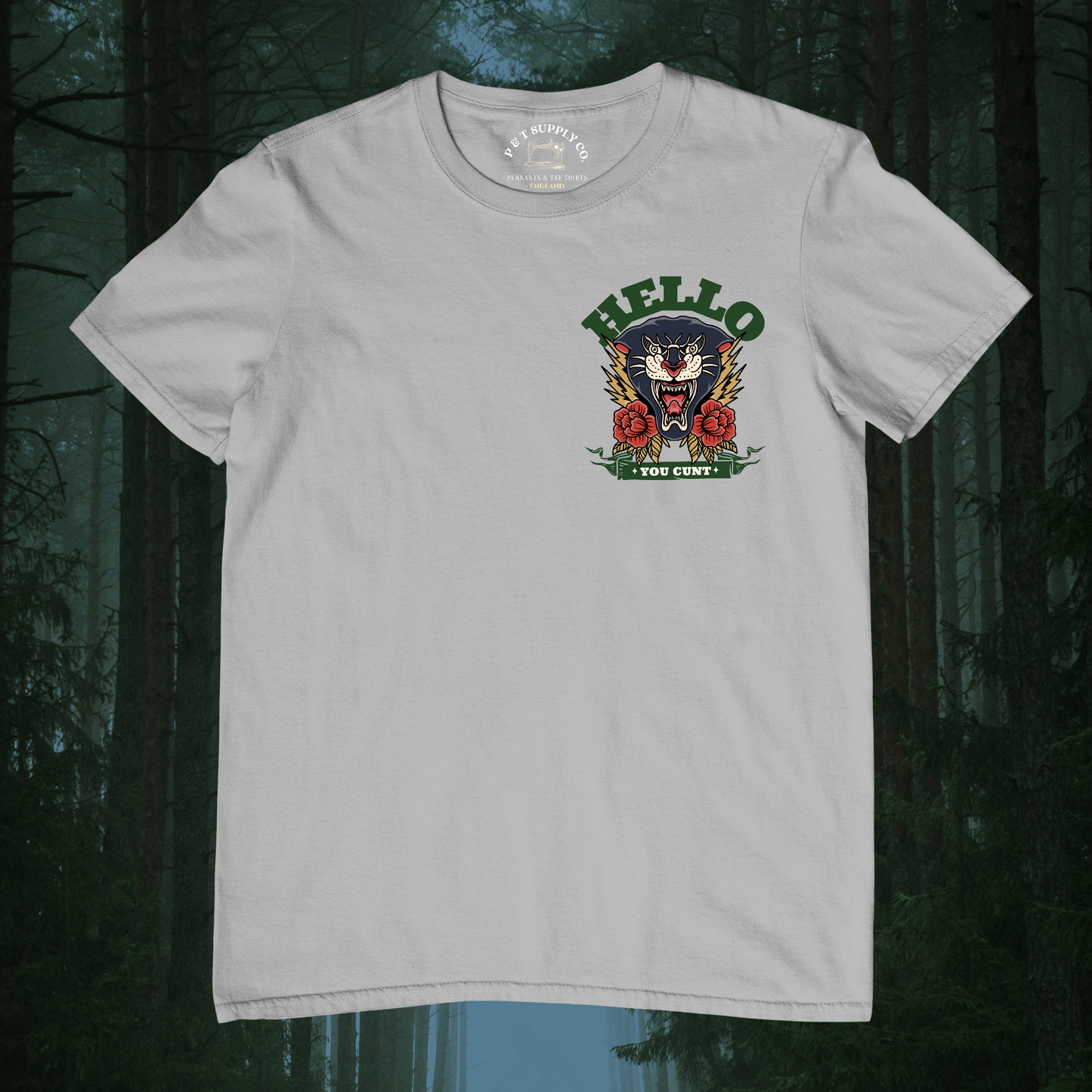 'HELLO' TATTOO TEE SHIRT