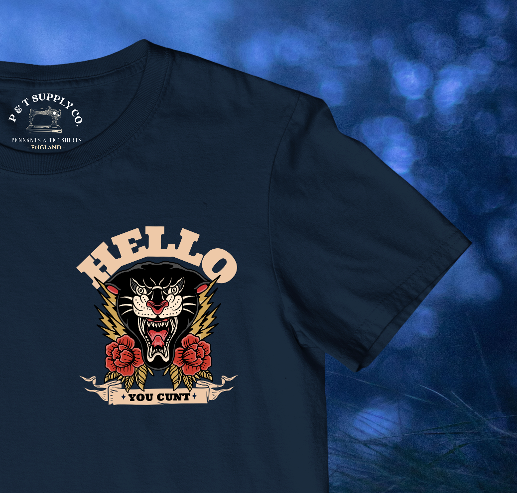 'HELLO' TATTOO TEE SHIRT
