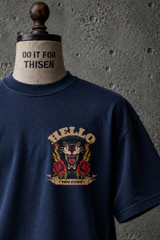 'HELLO' TATTOO TEE SHIRT