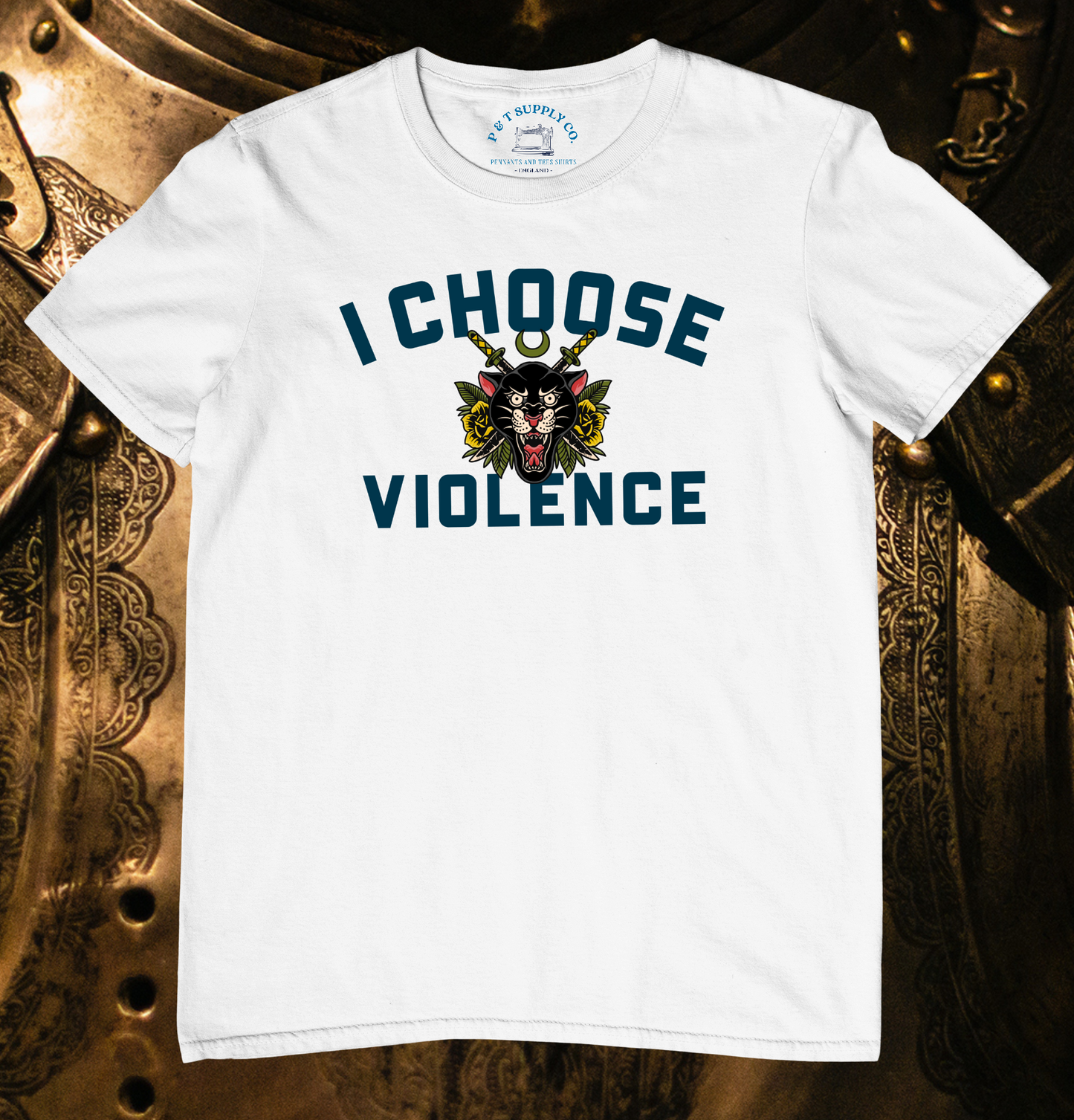 'I CHOOSE VIOLENCE' TEE SHIRT