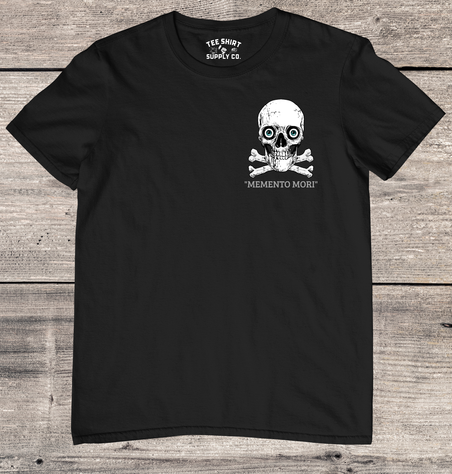 'MEMENTO MORI' SKULL TEE SHIRT