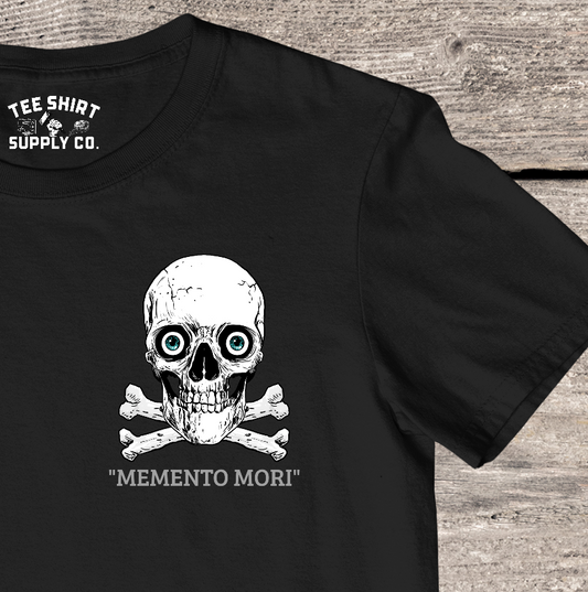 'MEMENTO MORI' SKULL TEE SHIRT