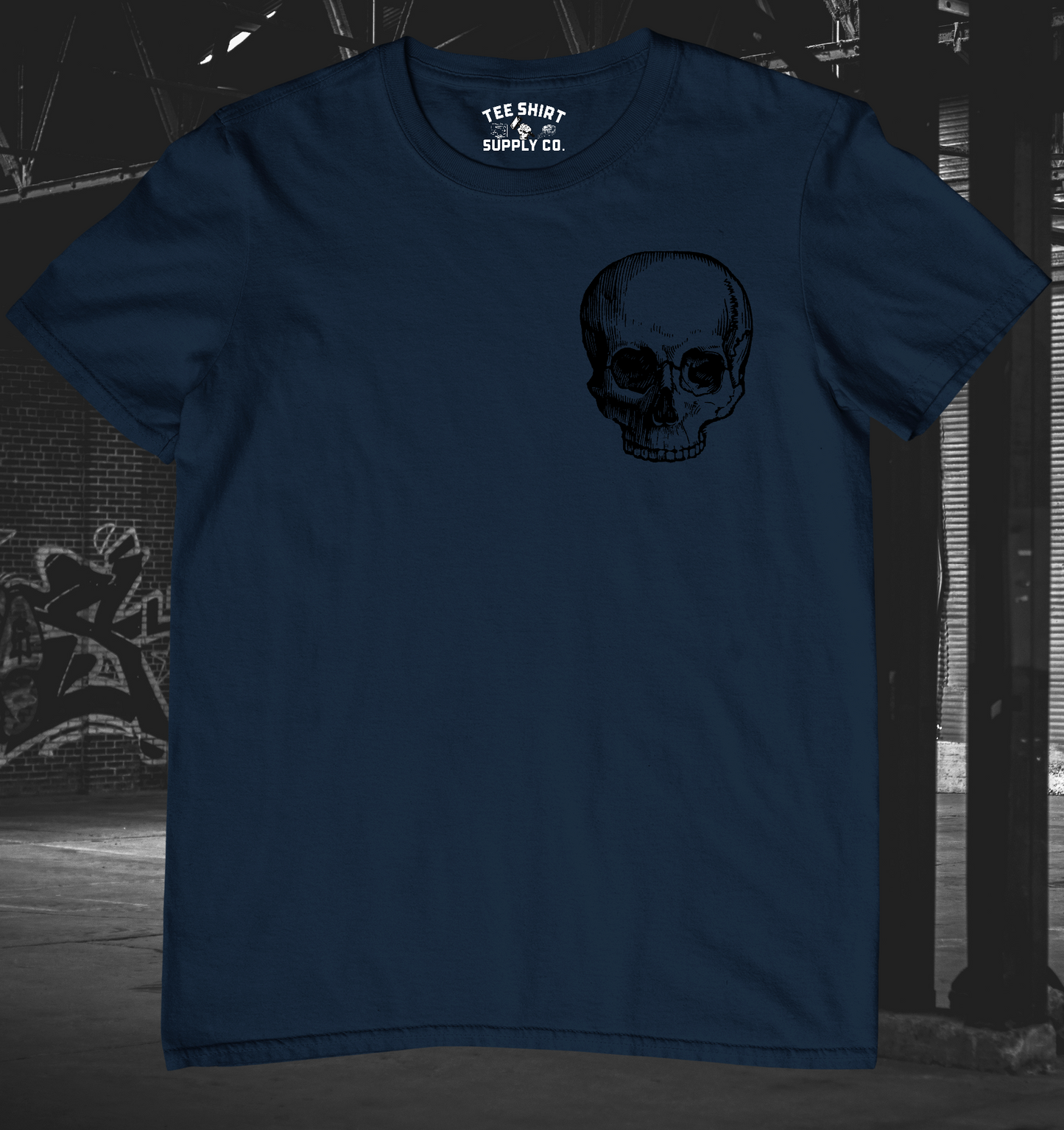 'CRANIUM - BLACK' TEE SHIRT