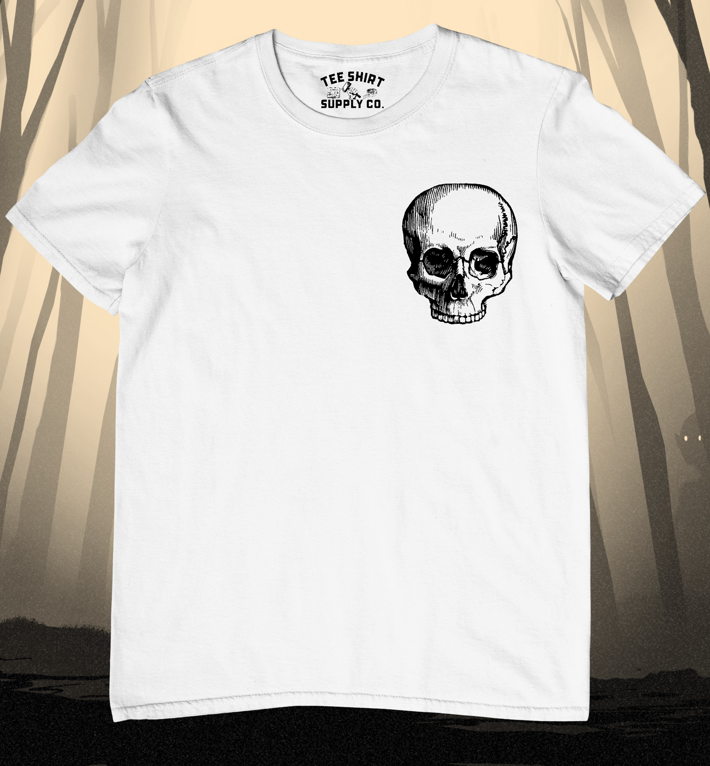 'CRANIUM - BLACK' TEE SHIRT