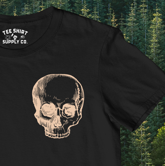 'CRANIUM - SAND' TEE SHIRT