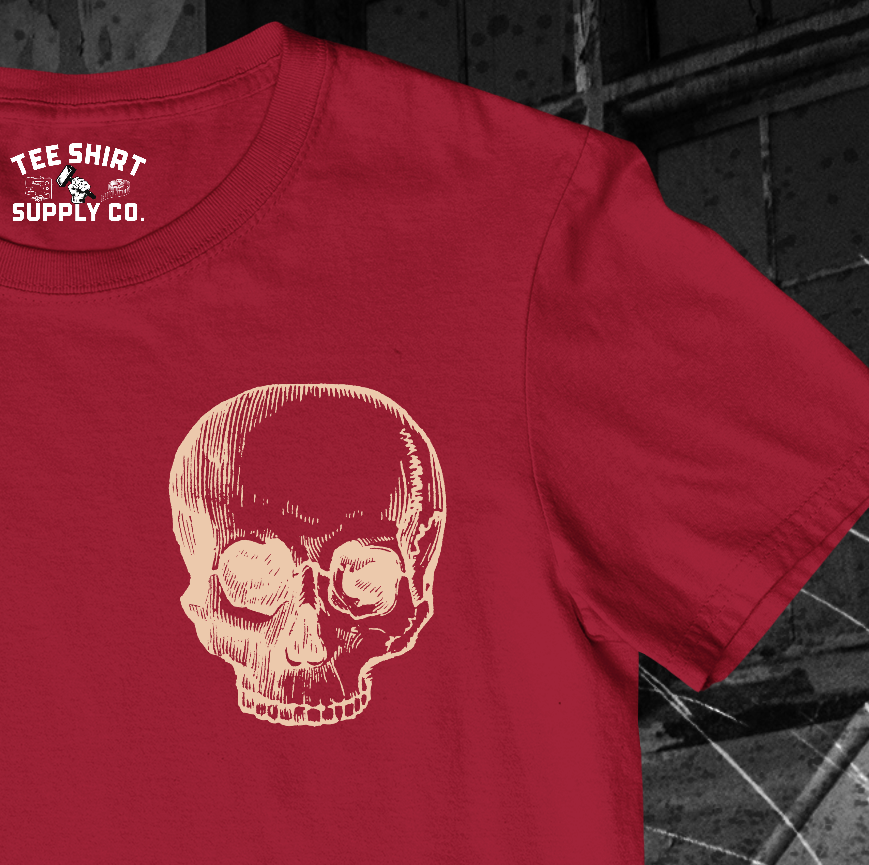 'CRANIUM - SAND' TEE SHIRT