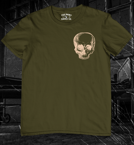 'CRANIUM - SAND' TEE SHIRT