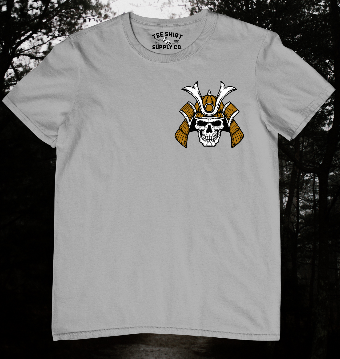 'SAMURAI SKULL' TEE SHIRT
