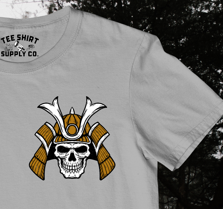 'SAMURAI SKULL' TEE SHIRT