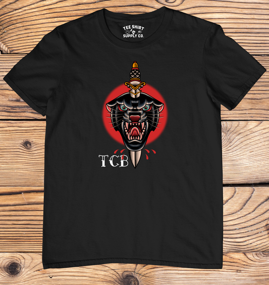 'TCB' TATTOO TEE SHIRT