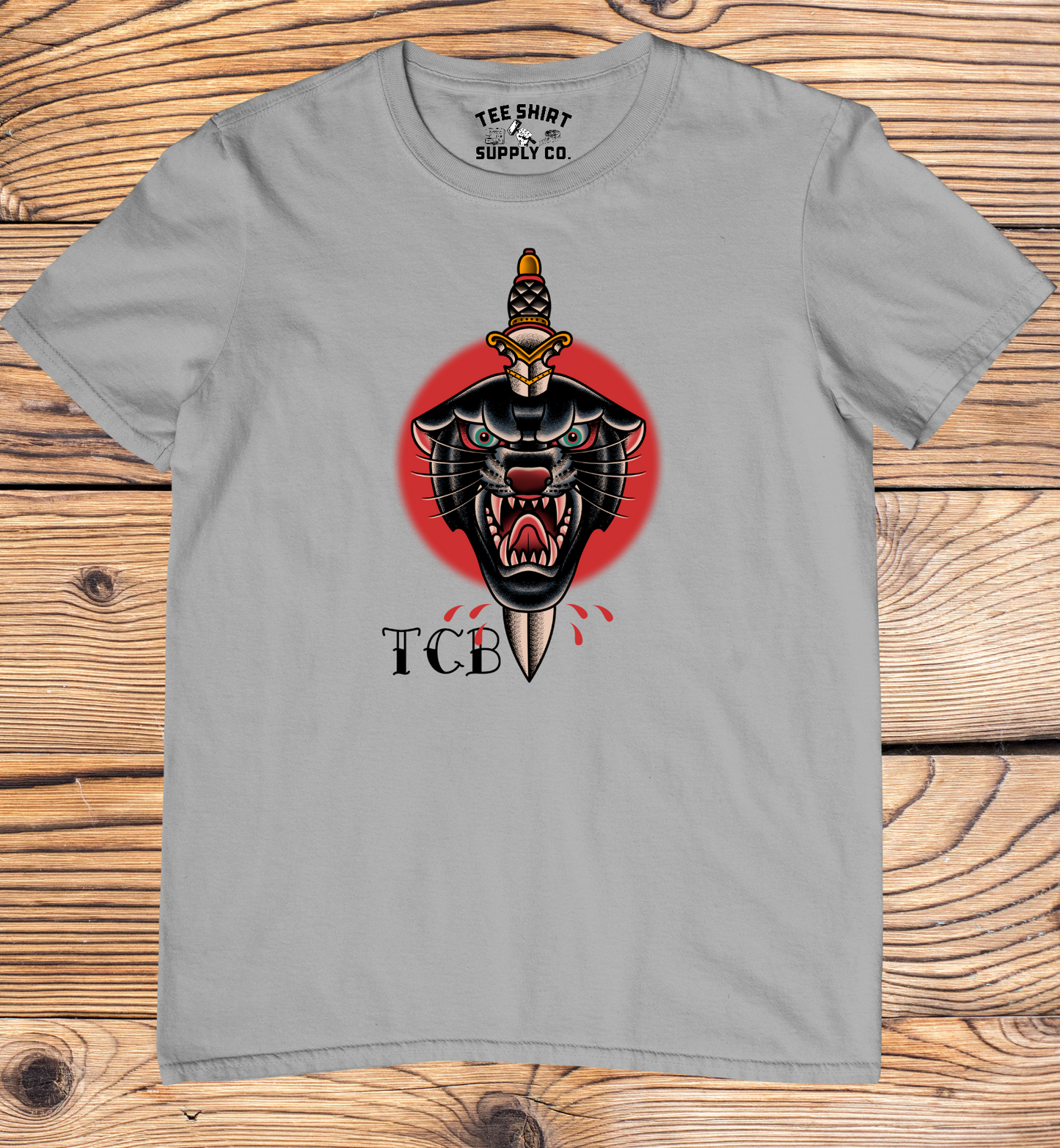 'TCB' TATTOO TEE SHIRT