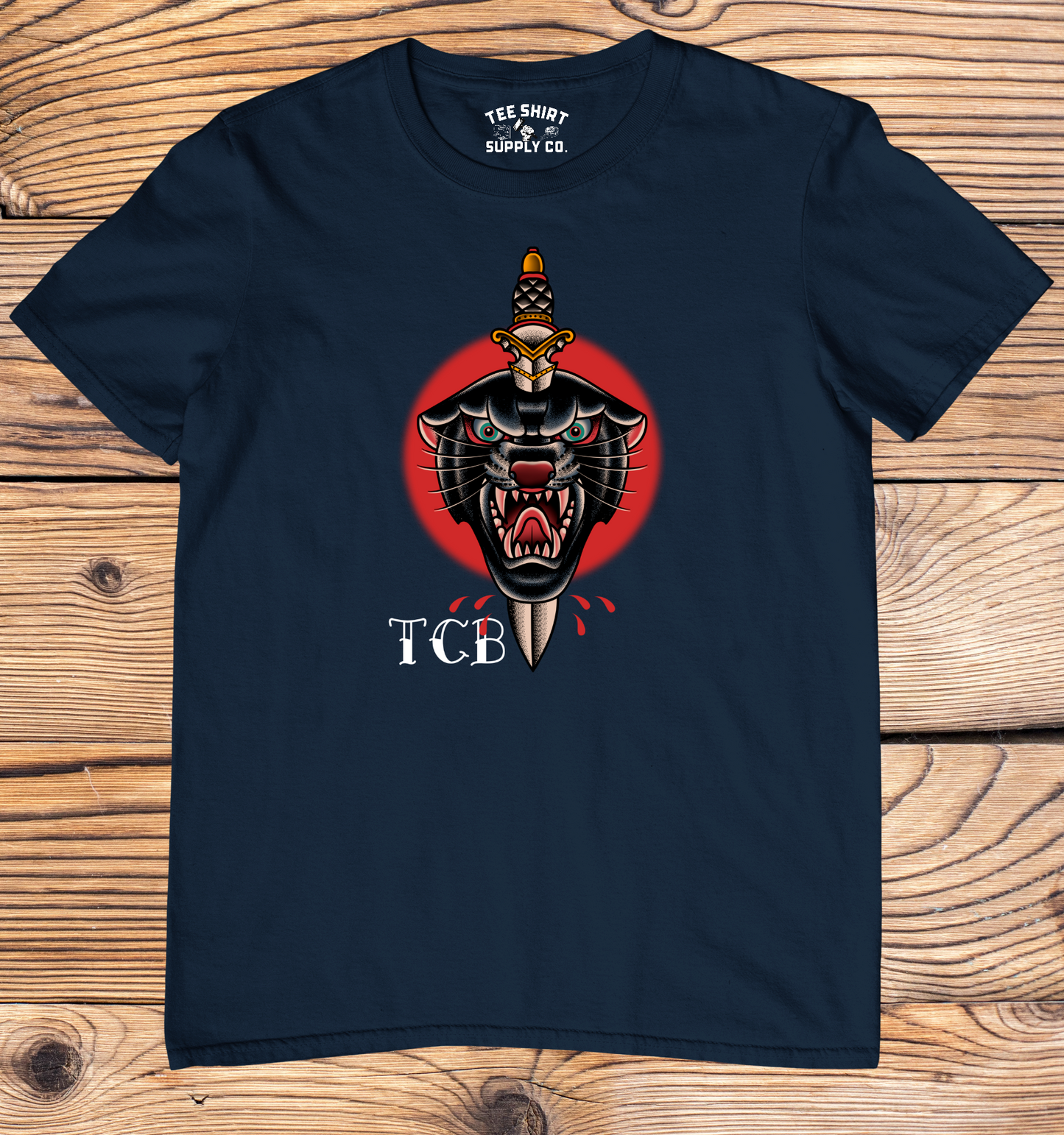 'TCB' TATTOO TEE SHIRT