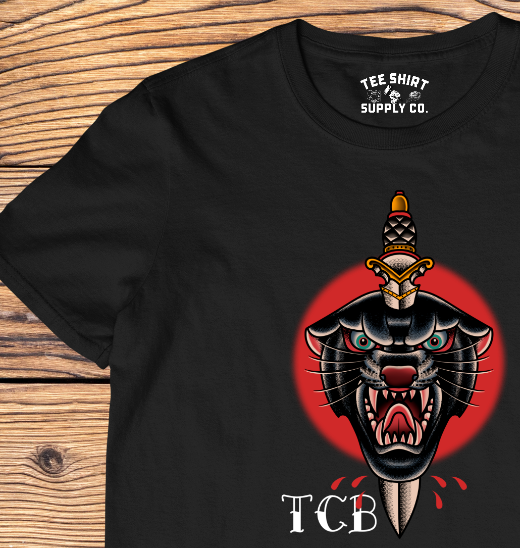 'TCB' TATTOO TEE SHIRT