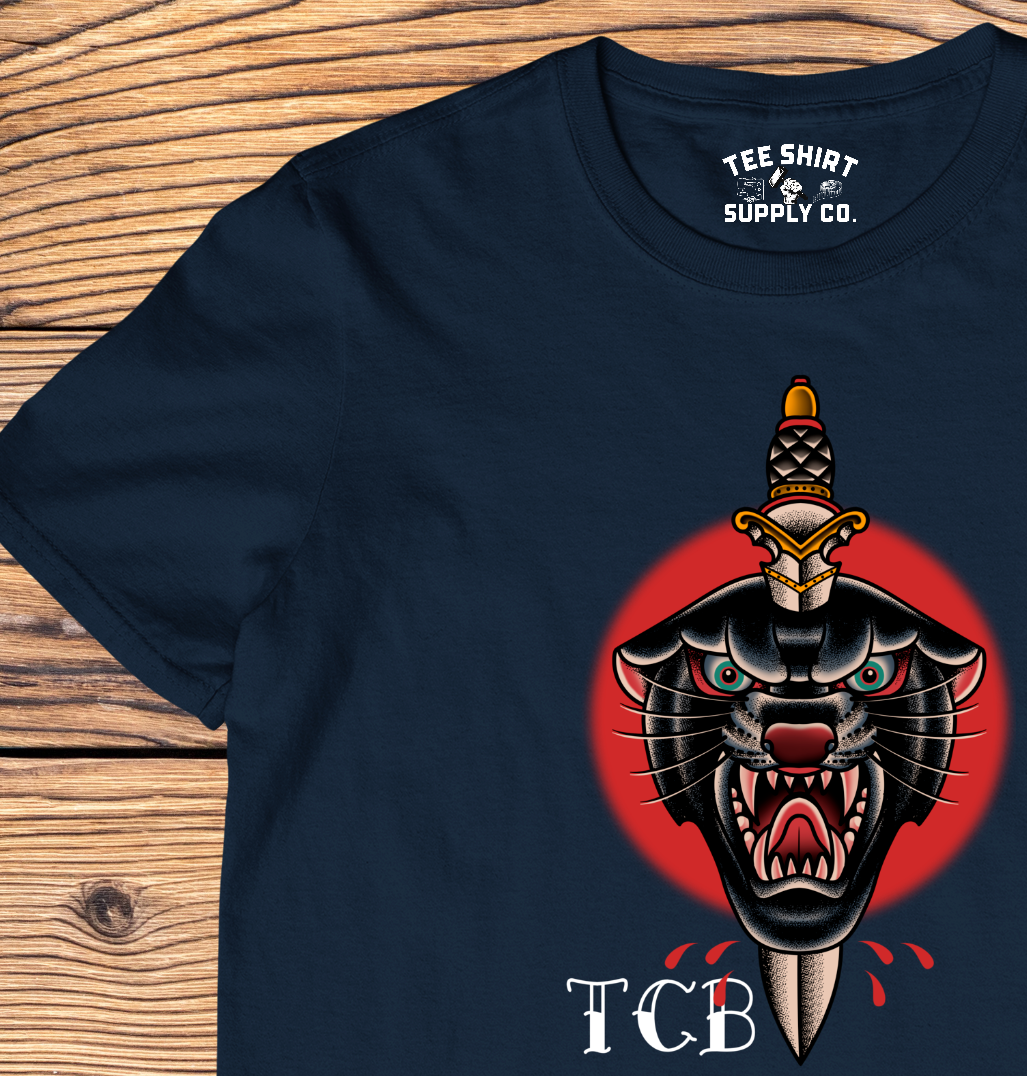 'TCB' TATTOO TEE SHIRT