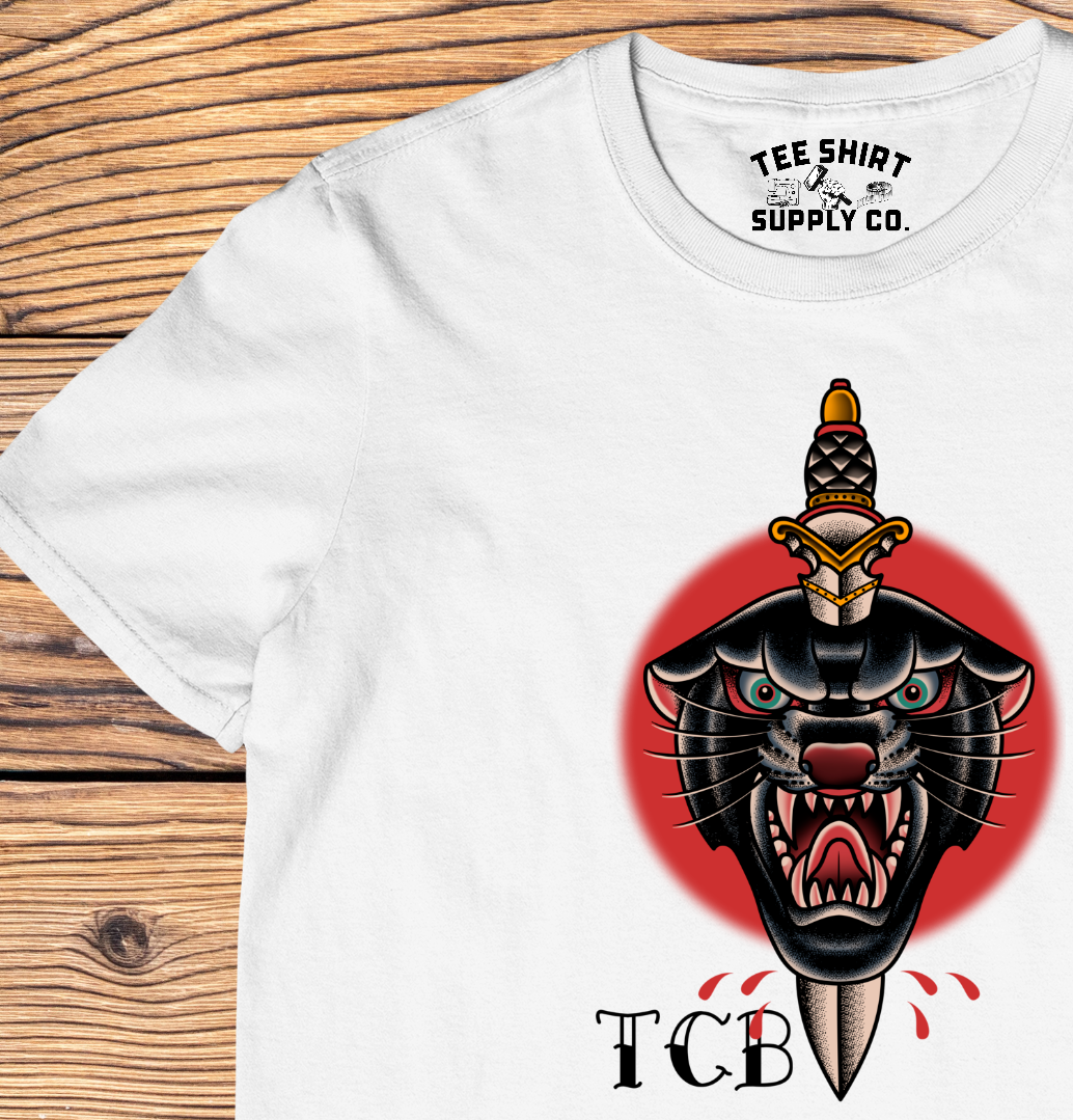 'TCB' TATTOO TEE SHIRT