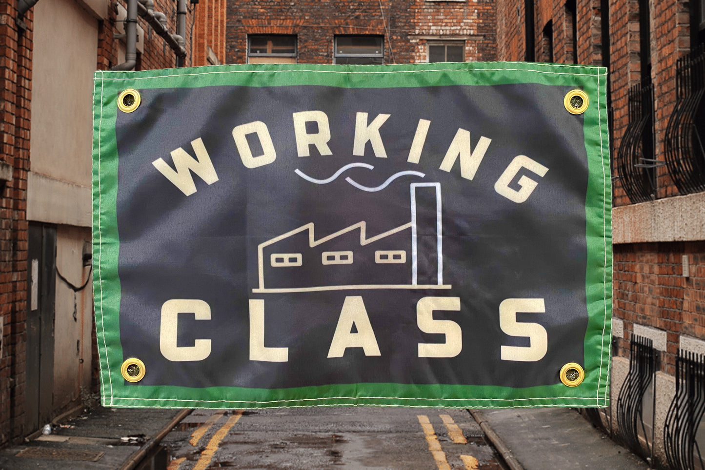 'WORKING CLASS' Wall Pennant