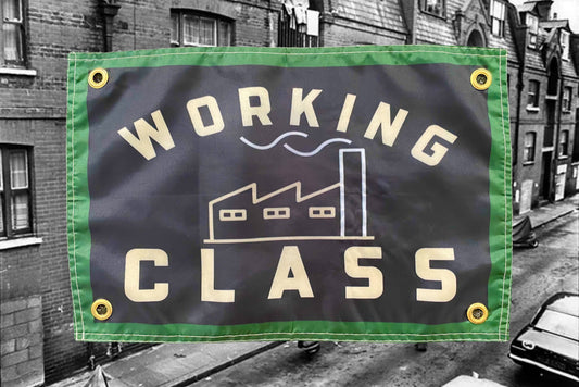 'WORKING CLASS' Wall Pennant